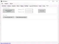 VDOEditor v1.0.3.6 Tools tab with EEPROM swapping wizard and clear security area actions VDOEditor v1.0.3.6 Tools tab with EEPROM swapping wizard and clear security area actions