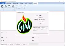 B022 build 105 about window with version details for Dr.Gini and EDIABAS diagnostic interface B022 build 105 about window with version details for Dr.Gini and EDIABAS diagnostic interface