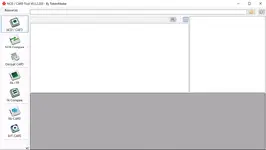 Main NCD/CAFD viewer workspace ready to load coding data for inspection. Main NCD/CAFD viewer workspace ready to load coding data for inspection.
