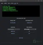 Application settings view for J2534 workflows with units, storage paths and dealer fields