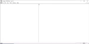 Portable XML editor split view for manual inspection and edits of IS records Portable XML editor split view for manual inspection and edits of IS records