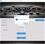Virginize completed dialog confirming a successfully virginized BMW KOMBI dump ready for authorized initialization. Virginize completed dialog confirming a successfully virginized BMW KOMBI dump ready for authorized initialization.