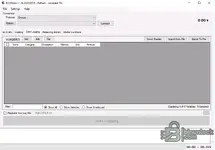 ECUTools data logging view with variables table and CSV import export buttons