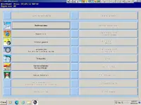 Autodata v3.45 menu showing technical data, diagnostics, and service categories