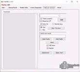 AlfaOBD 2.1.4.0 manual connect terminal mode for sending custom ECU commands on Fiat Chrysler Dodge Jeep modules.