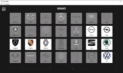 ECUMaster v1.0.0 IMMO brand list with Mazda, Mercedes, Nissan, Opel, Renault, VW and more manufacturers. ECUMaster v1.0.0 IMMO brand list with Mazda, Mercedes, Nissan, Opel, Renault, VW and more manufacturers.