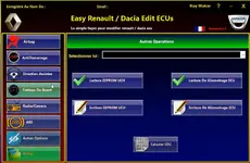 Easy Renault 6.1.4 other operations panel with EEPROM reading mileage functions and CRC calculator for Renault UCH. Easy Renault 6.1.4 other operations panel with EEPROM reading mileage functions and CRC calculator for Renault UCH.
