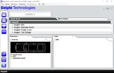 Delphi DS Cars 2021.10b OBD functions view with Abarth models and diagnostic socket placement diagram Delphi DS Cars 2021.10b OBD functions view with Abarth models and diagnostic socket placement diagram