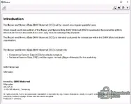 BMW Motorrad Repair and Service Data 09.2017 browser window showing introduction and contents overview.