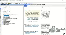 Scania Multi 25.50.0.0 06.2025 workshop manual engine procedure page with step by step instructions and illustrations.
