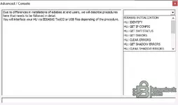 HU Tool v2.6 PRE advanced console showing EDIABAS procedure notes and function list for BMW head units.