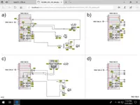 CLAAS WebTIC Offline electrical diagram with connectors and highlighted callouts