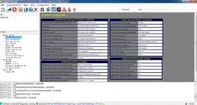 RenOLink 1.99 ECU configuration view for inputs and outputs, EOBD settings, and control strategy overview. RenOLink 1.99 ECU configuration view for inputs and outputs, EOBD settings, and control strategy overview.