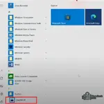Windows Startz Start menu showing ZenZefi-UI shortcut ready to launch.