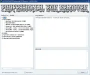 ASC Professional EGR Remover v3.0.0 (02-2016) hotstart module showing supported ECU families like EDC16U1 and Siemens PPD1.x.