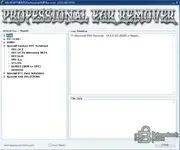 ASC Professional EGR Remover v3.0.0 (02-2016) custom DTC menu with ECU families such as EDC15, EDC16, SID803, and PPD1.x.