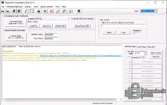 Ford DET v8.1.0 central configuration panel for GCC query, CDB handling, and configuration DID routine tasks.