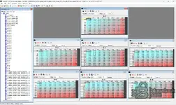 Upshift timing parameters (HS 1, HS 2, HS 3) for the ongoing clutch transition in a BMW 6HP TCU tune.