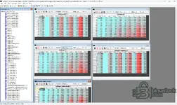 Modifying the main Engine Torque Curve and torque reduction settings for a BMW 6HP TCU with an xHP map in TunerPro.