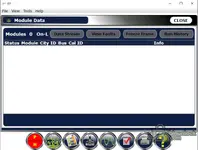 Mercury CDS G3 v1.2 Module Data showing SmartCraft module IDs, fault codes, freeze frame, and run history.