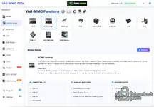 VAG IMMO Tool BCM2 Locked: decrypt immobilizer (IMMO) data from BCM2 Locked D-Flash, repair EEPROM errors, disable ELV; requires D-Flash dump + P-Flash + Key EEPROM file (full decode); compatible with Audi A6, Audi A7, Audi A8, VW Touareg.