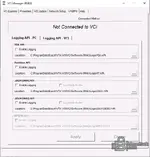 Bosch VCI Manager RNM 9.2.2396.6 Logging settings for PDU, runtime, J2534 profiles, and RP1210 API options.