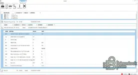 VODIA v5.2.5 parameter programming view showing readout tables and configurable values during service operations. VODIA v5.2.5 parameter programming view showing readout tables and configurable values during service operations.
