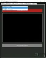T-Jet Tuning Suite v4.6 TVUB and log tab with injector presets and session log export controls.