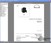 MAN Workshop Infosystem document view for A46 Stage 1 engine repair guidelines.