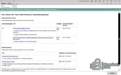 BMW ISTA+ 4.59.40 release notes showing new maintenance, service and repair literature for the updated ISTA database