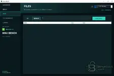 BMW MGU BENCH EXT filesystem browser for inspecting MGU Linux storage and copying files to a Windows PC