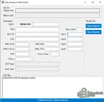 DST VAG IMMO Tool EZS 1L59W 3L40K EEPROM module showing VIN, CS, MAC, PIN, Power Class and key data fields.