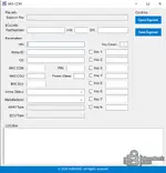 DST VAG IMMO Tool CCM EEPROM workspace with VIN, Immo ID, CS, MAC, PIN, Power Class and key information.