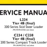 New Holland Service Manual Pack for L234, C234/C238 and PowerStar