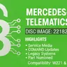 Mercedes Telematics Disc Image for COMAND Updates