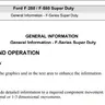 Ford F-250 to F-550 Workshop Repair Manual Reference